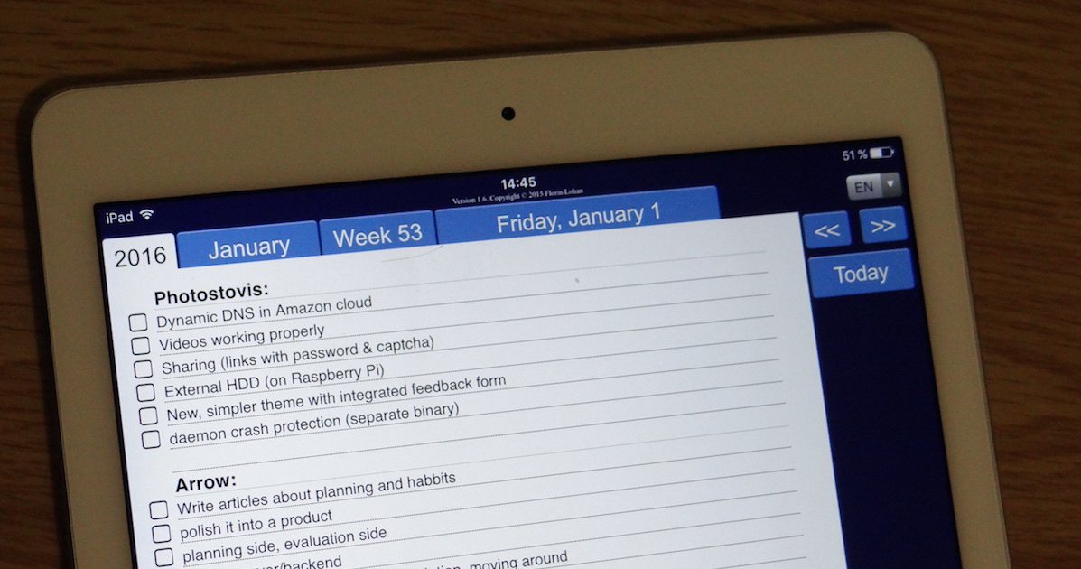 I know what I did last year